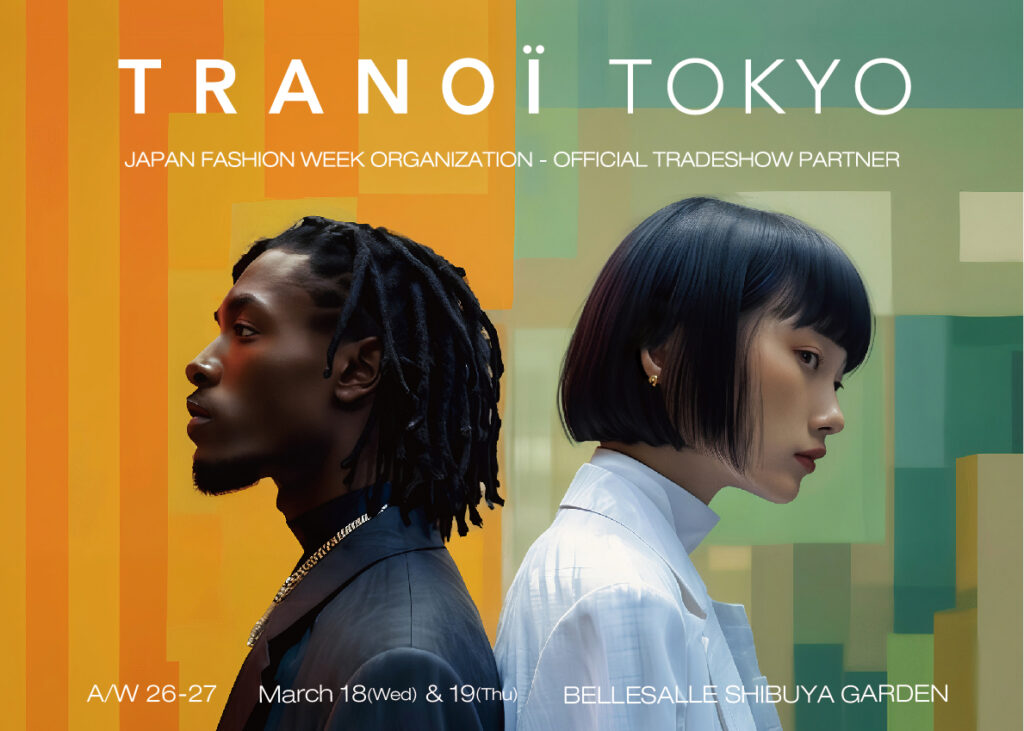 パリ発の合同展示会「TRANOÏ TOKYO」に初出展！スーパーデザイナー学科の選抜学生6名が6ブランドを発表